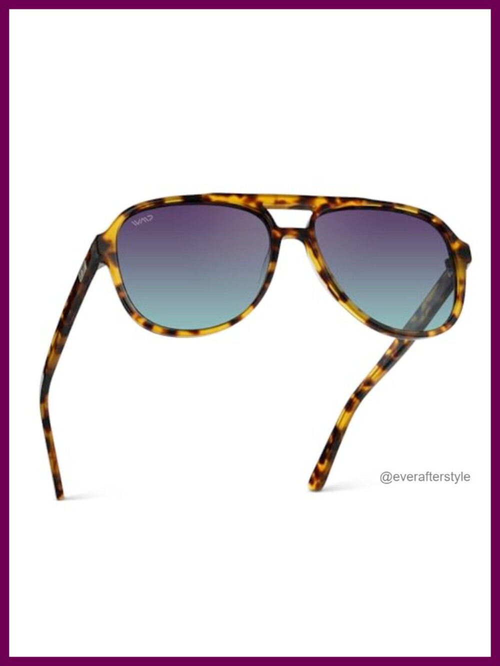 Polarized Oversized Aviator Sunglasses Acetate TR90 UV Protection